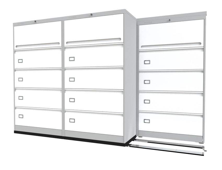 Archivero Horizontal Combinado Movil SAC-9190