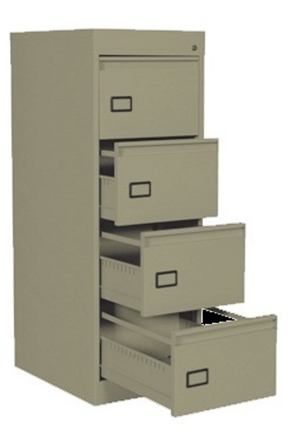 Archivero Vertical Economico 4 Gavetas A-9161-1