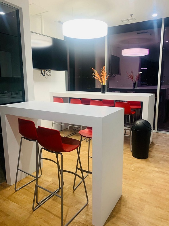 Barra Para Comedor de 2.40 x 45