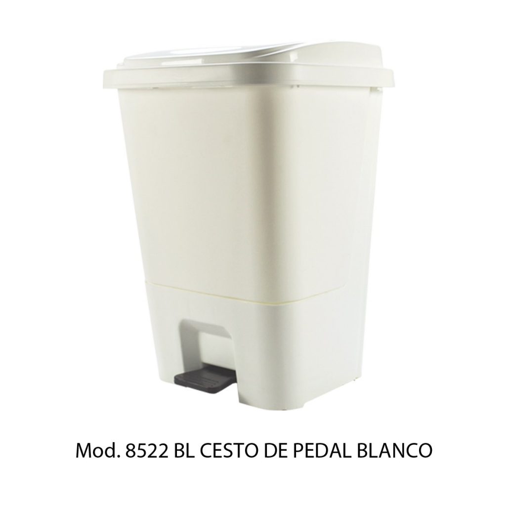 Bote Basura Pedal 8522 BL