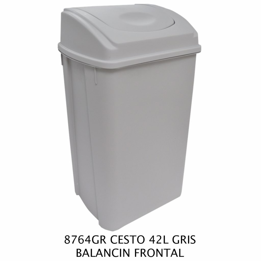 Bote Basura Tapa Balancin 8764 GR