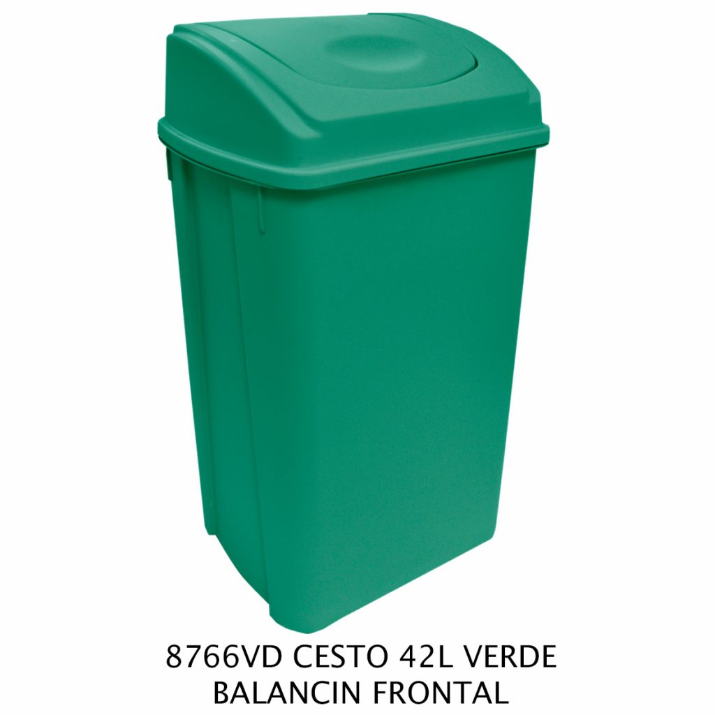 Bote Basura Tapa Balancin 8766 VD