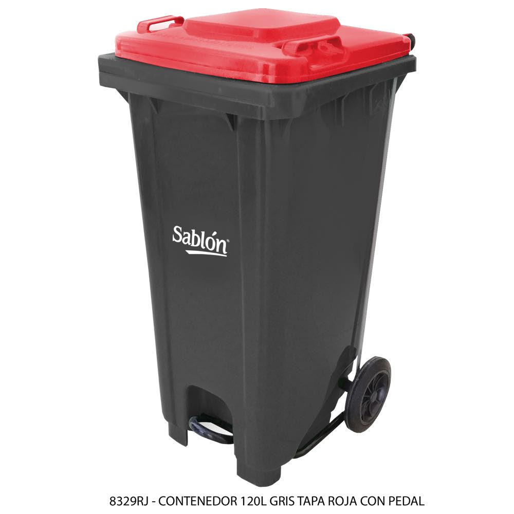 Contenedor Basura 120 Litros 8329 RJ