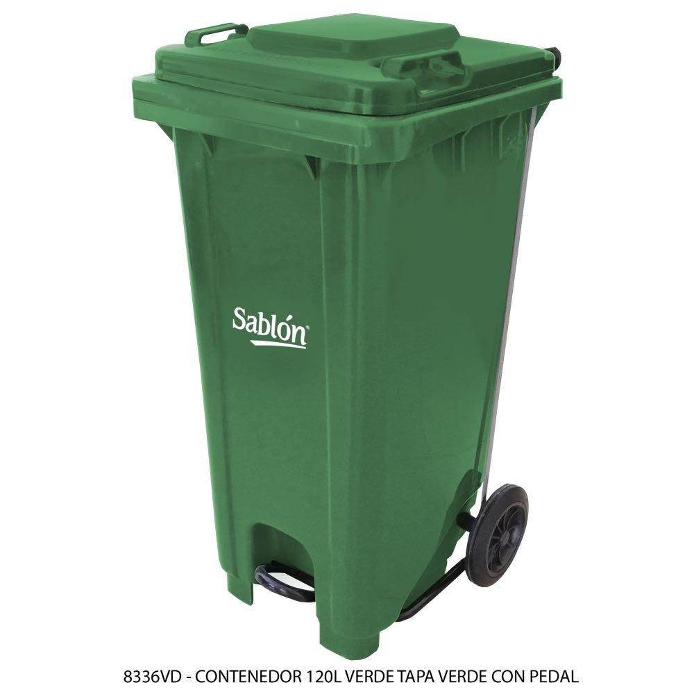 Contenedor Basura 120 Litros 8336 VD