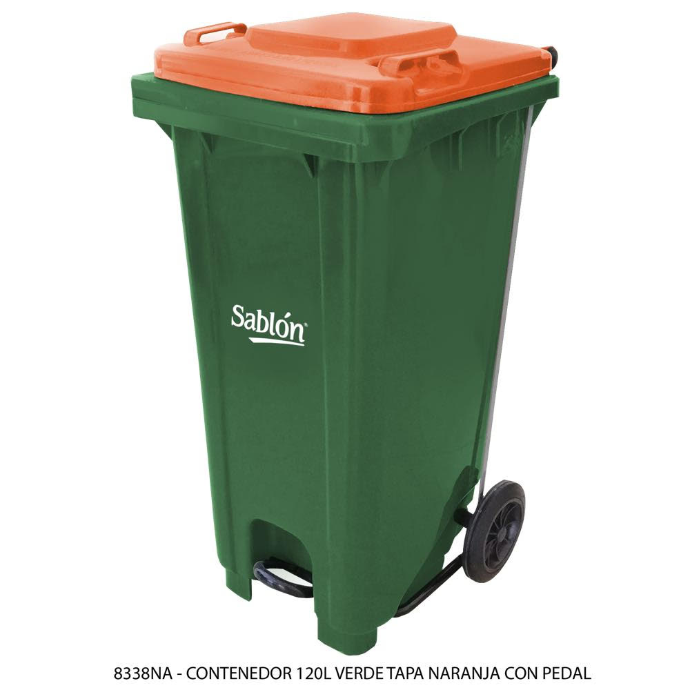 Contenedor Basura 120 Litros 8338 NA