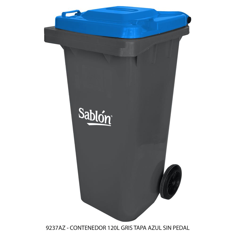 Contenedor Basura 120 Litros Sin Pedal 9237 AZ