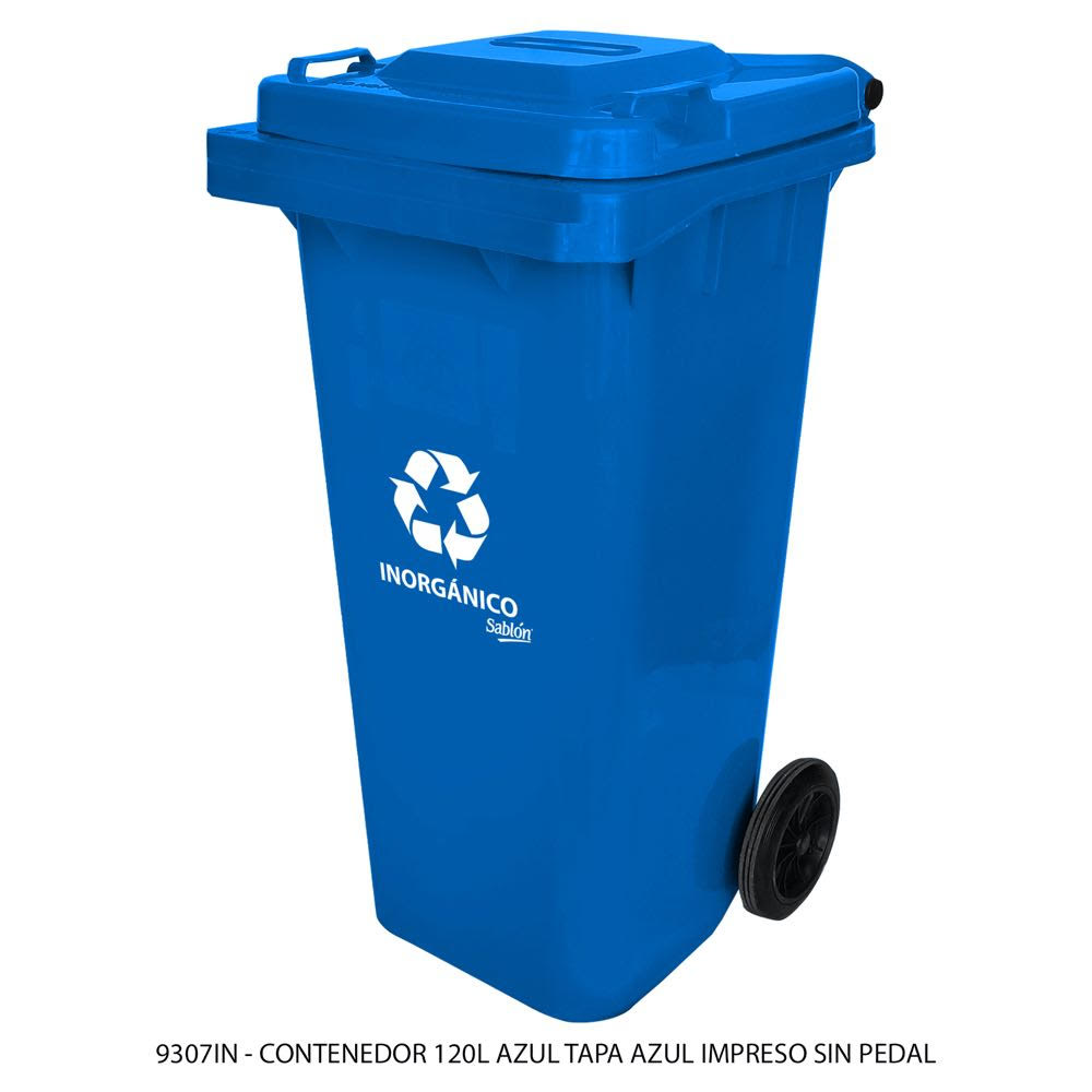Contenedor Basura 120 Litros Sin Pedal 9307 IN