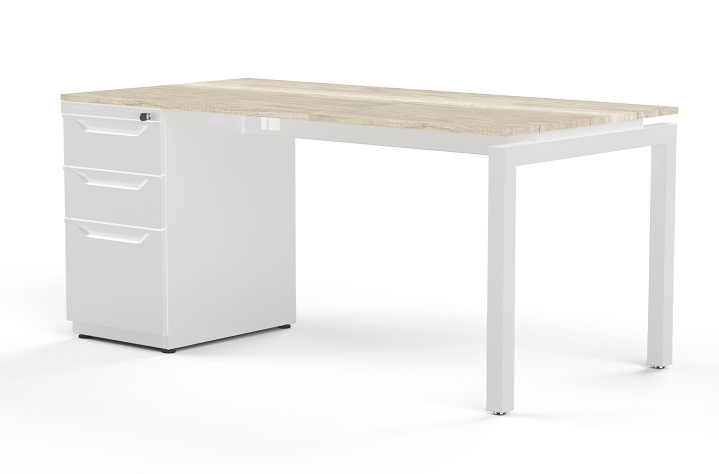 Escritorio Gerencial Magnum Con Pedestal 160-80
