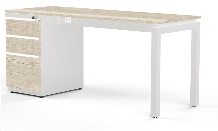 Escritorio Gerencial Magnum Con Pedestal FL 160-60
