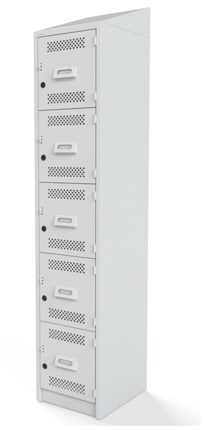 Locker Con Copete 5 Puertas LC-3195-1