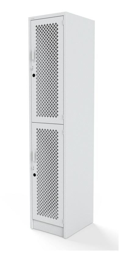 Locker Con Malla 2 Puertas LM-3132-1