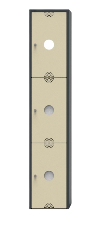 Locker Ping-Pong 3 Puertas LN-3403