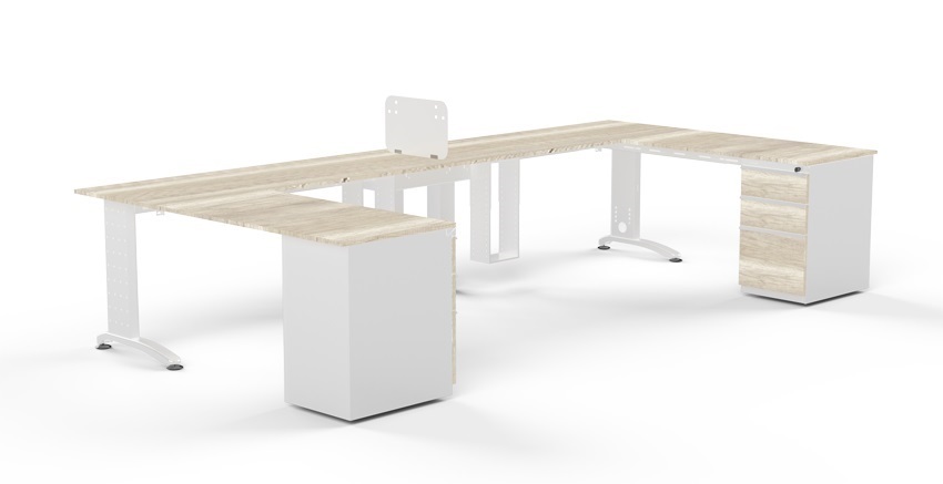 Modulo de Trabajo C 580 Con Cajonera FL 360-150-60