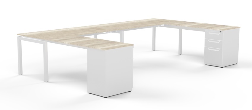 Modulo de Trabajo C Magnum Con Cajonera 360-220-80
