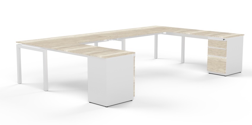 Modulo de Trabajo C Magnum Con Cajonera FL 360-220-80