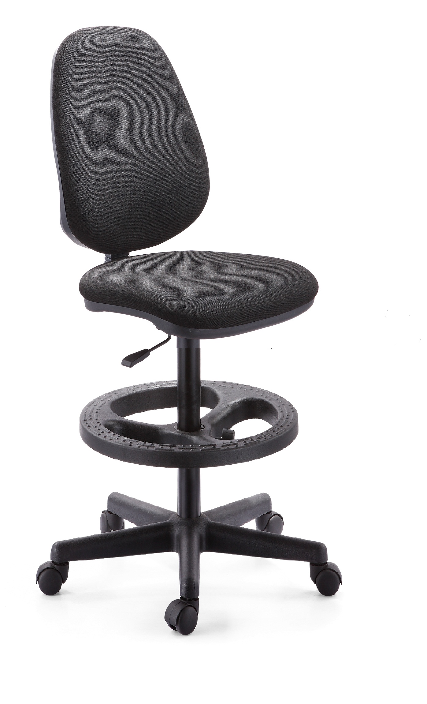 Silla Cajero Rex Alto Aro Nylon