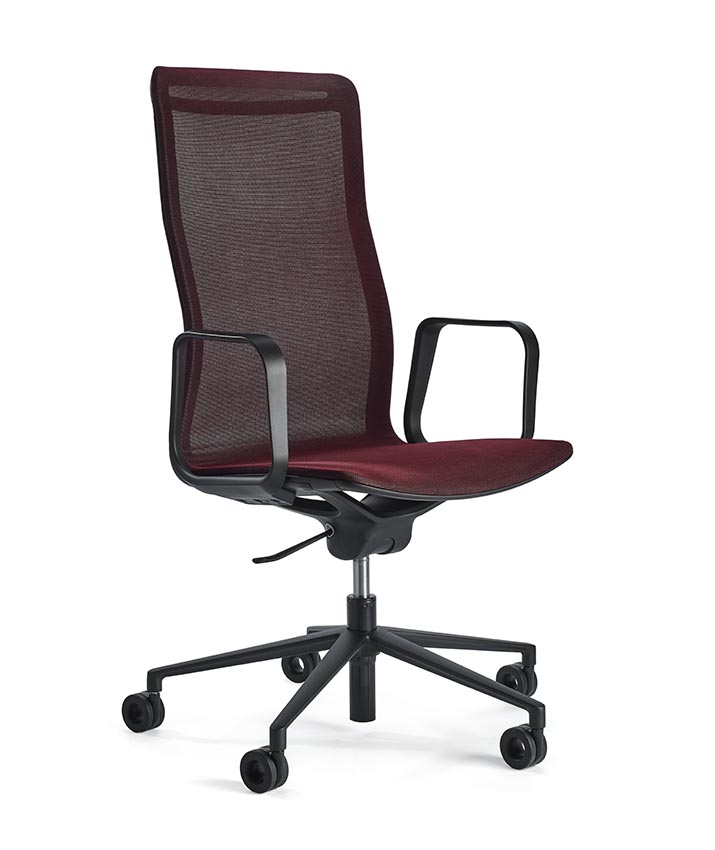 Silla Ejecutiva Rail Respaldo Alto RE-3030-1